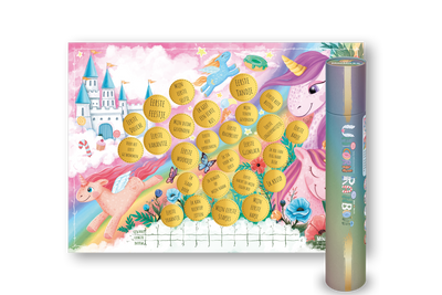 Krasposter Unicorn Rainbow