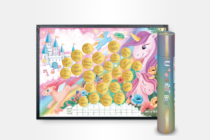 Krasposter Unicorn Rainbow