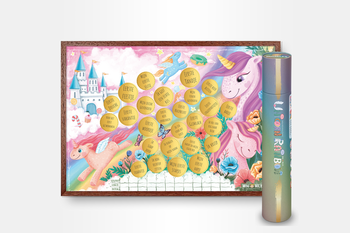 Krasposter Unicorn Rainbow