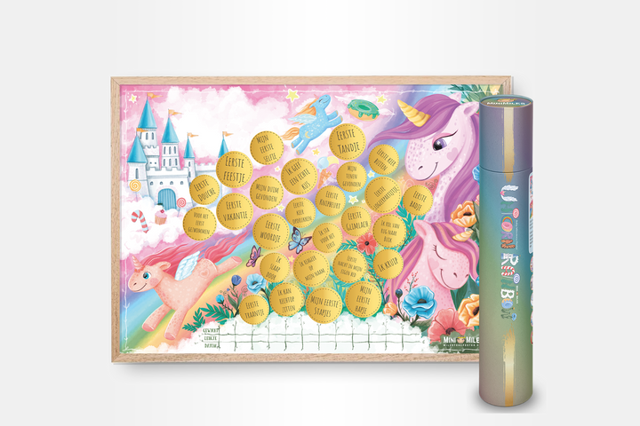 Krasposter Unicorn Rainbow