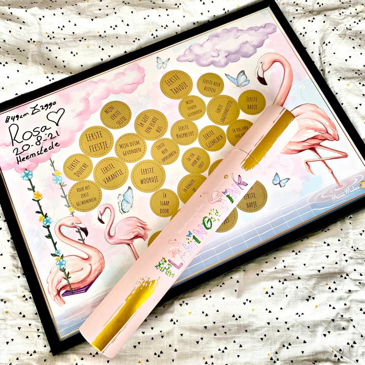 Krasposter Flamingo Pink