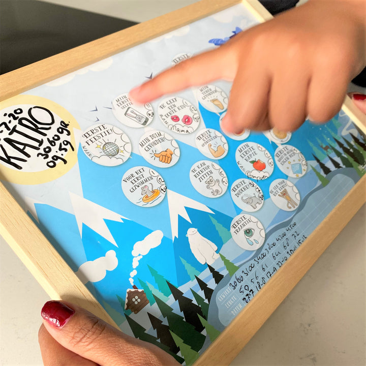 Mini Miles Milestoneposter